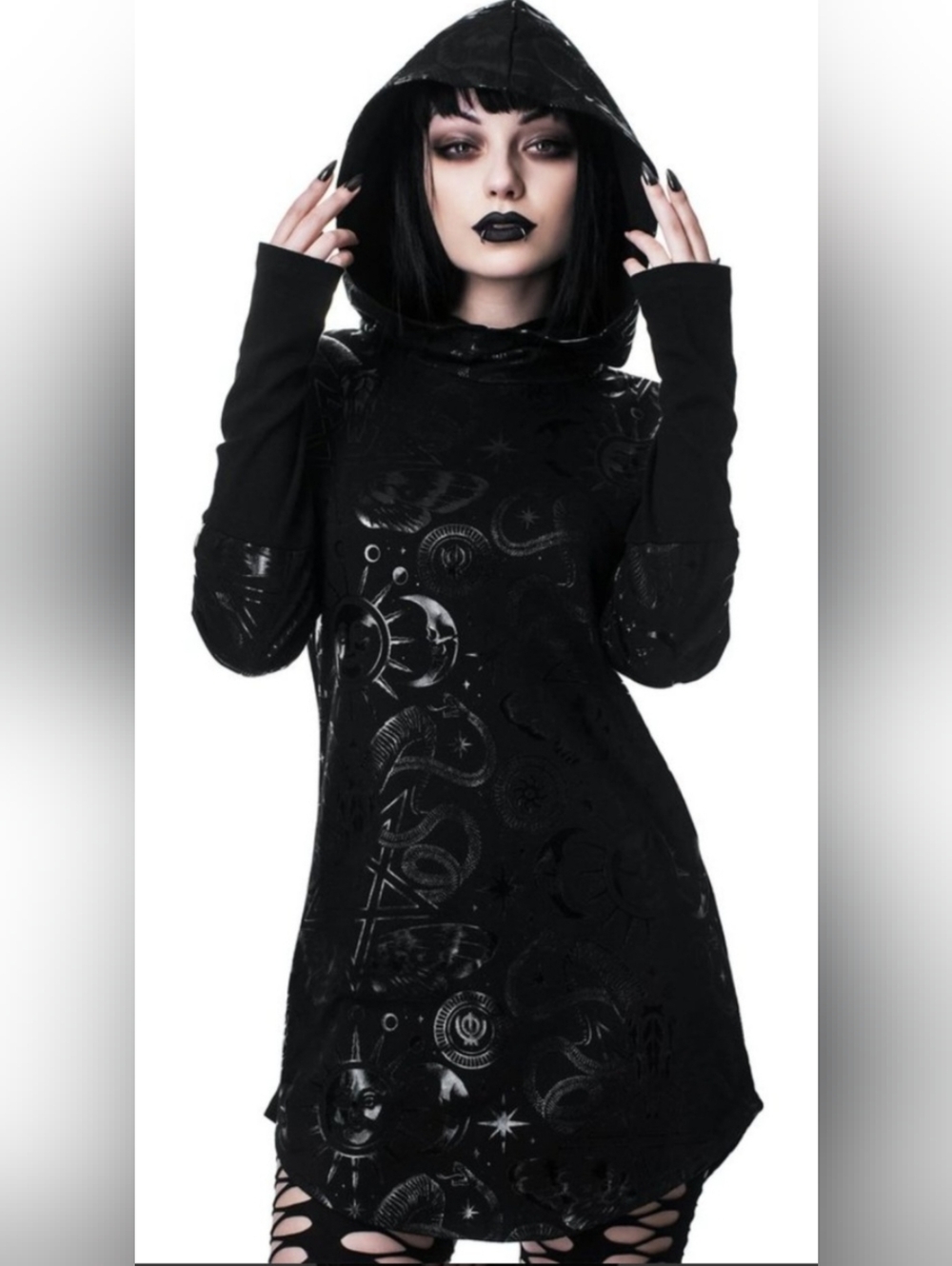 Killstar Lift The Veil Hoodie, VGUC, Size XS